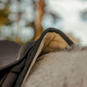 Saddle Pad HS Sheeplike Black Saddle Pad HS Sheeplike Black