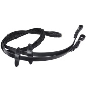 Web Reins with Reflective Details HS Black Web Reins with Reflective Details HS Black
