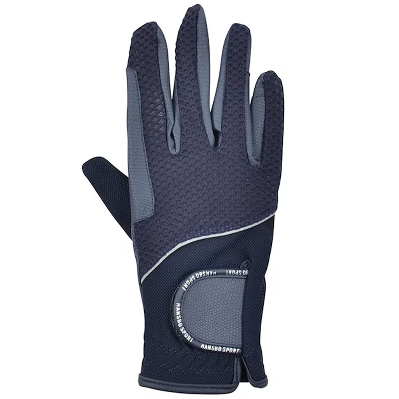 Riding Gloves HS Mesh Touch Navy Blue