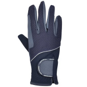 Riding Gloves HS Mesh Touch Navy Blue Riding Gloves HS Mesh Touch Navy Blue