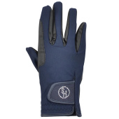 Riding Gloves HS Diamond Touch Navy Blue Riding Gloves HS Diamond Touch Navy Blue