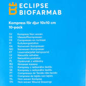 Sterile Compress for Horse 10-pack White 10x10 cm Sterile Compress for Horse 10-pack White 10x10 cm