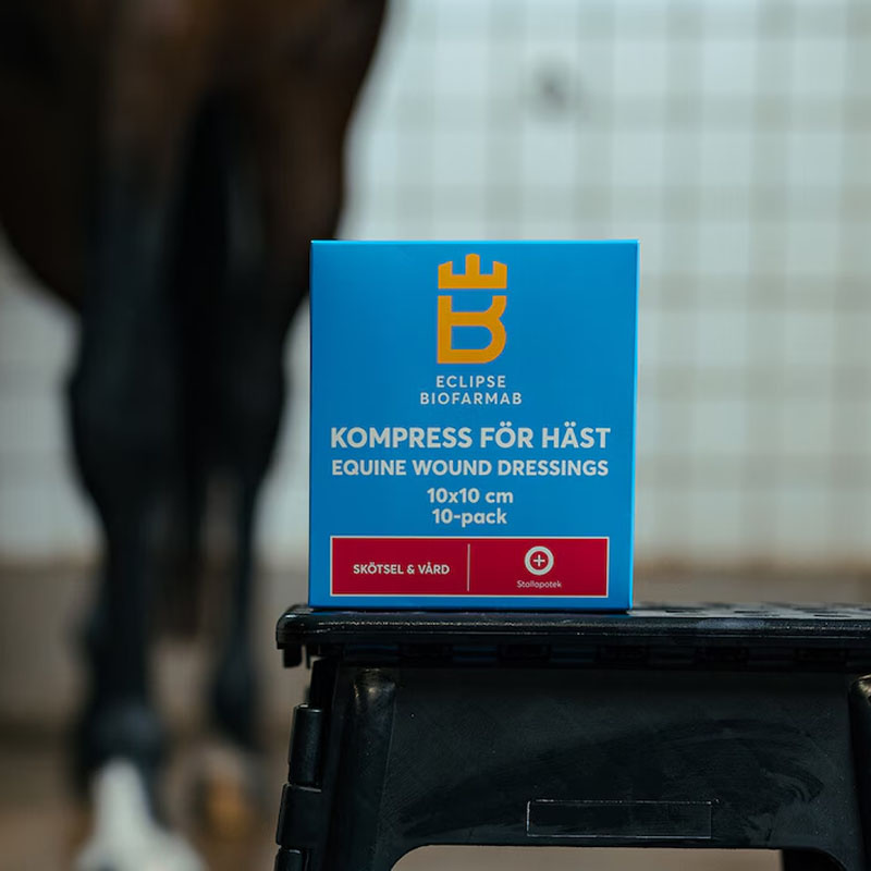 Sterile Compress for Horse 10-pack White 10x10 cm