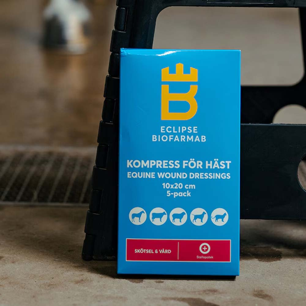 Sterile Compress for horse 5-pack White 10x20 cm