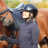 Riding Helmet HS MIPS Air Shiny Black Riding Helmet HS MIPS Air Shiny Black