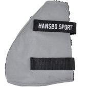 Stirrup Reflector HS Teddy-Lined Black/Silver Stirrup Reflector HS Teddy-Lined Black/Silver