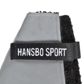 Stirrup Reflector HS Teddy-Lined Black/Silver Stirrup Reflector HS Teddy-Lined Black/Silver