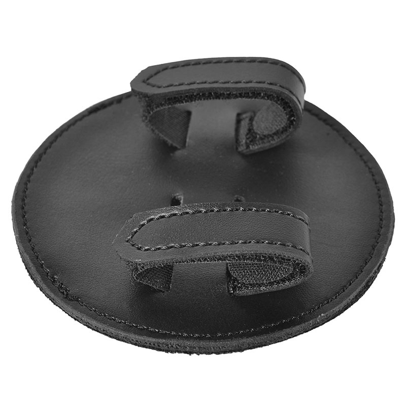 Number tag HS Vegan Leather Strass 2-pack Black