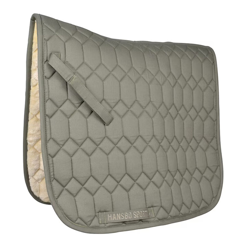Dressage Saddle Pad HS Sheeplike Green