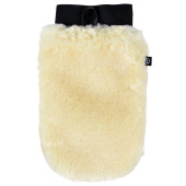 Grooming Glove HS Faux Fur Creme Grooming Glove HS Faux Fur Creme