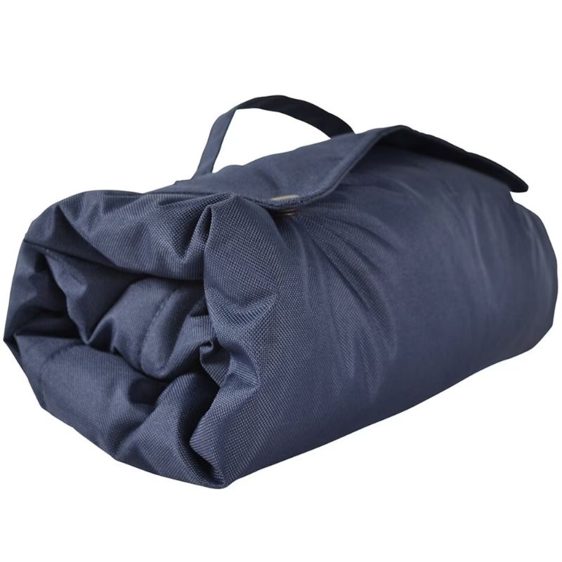 Dog Bed HS Picnic Fold 88x66cm Navy Blue