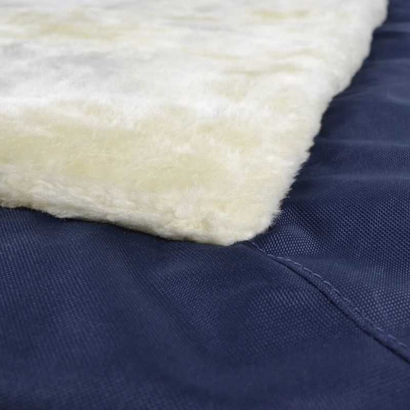 Dog Bed HS Picnic Fold 88x66cm Navy Blue