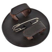 Number tag HS Vegan Leather 2-pack Brown Number tag HS Vegan Leather 2-pack Brown