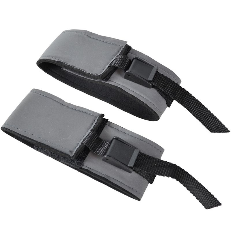 Leg Reflector HS Fixlock 2-pack Black/Silver