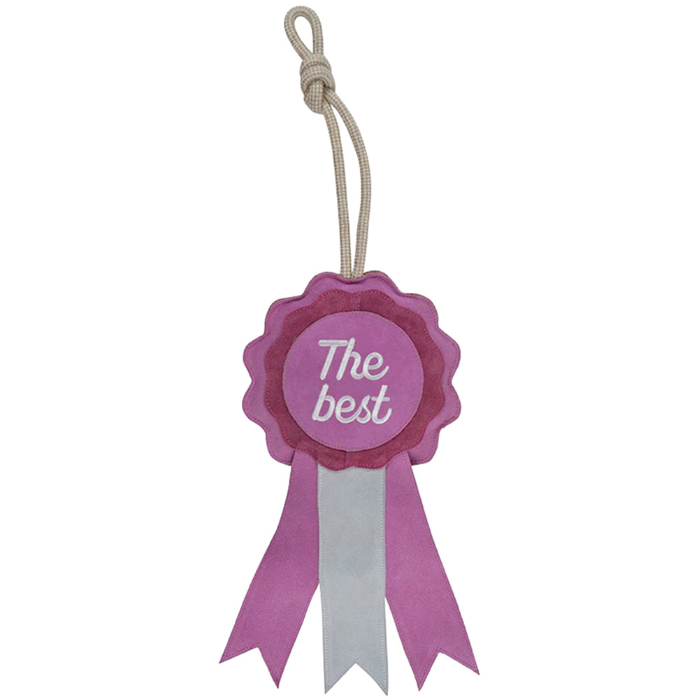 Horse Toy HS Prize Ribbon The Best Pink