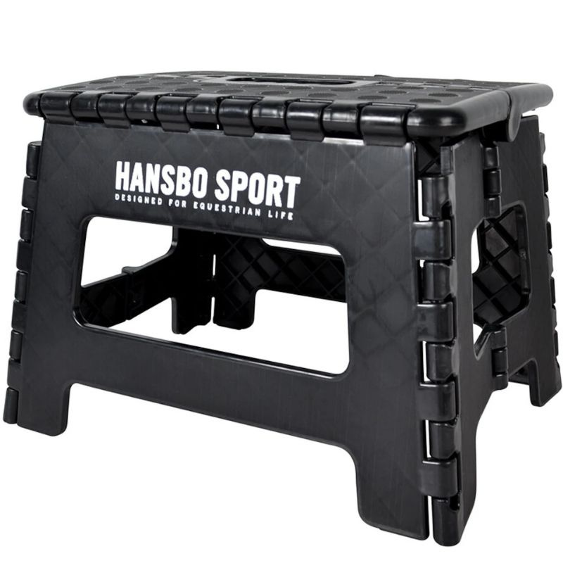 Folding stool HS Low Black