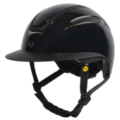 Riding Helmet HS MIPS Air Glossy Metal Black Riding Helmet HS MIPS Air Glossy Metal Black
