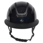 Riding Helmet HS MIPS Air Glossy Metal Black Riding Helmet HS MIPS Air Glossy Metal Black