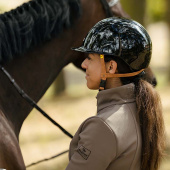 Riding Helmet HS MIPS Vision Shiny Gem Black Riding Helmet HS MIPS Vision Shiny Gem Black