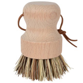 Round Hoof Brush Brown Round Hoof Brush Brown