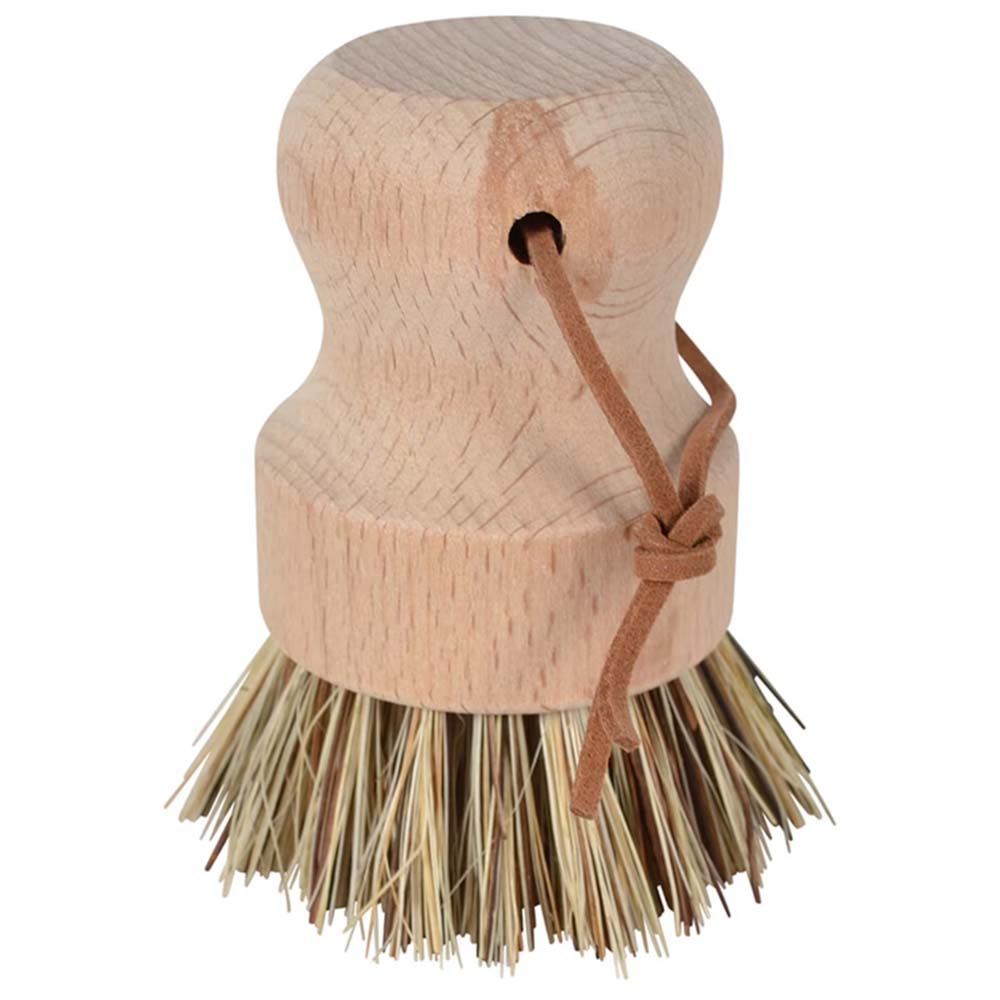 Round Hoof Brush Brown