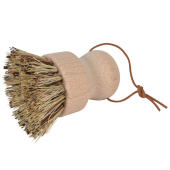 Round Hoof Brush Brown Round Hoof Brush Brown