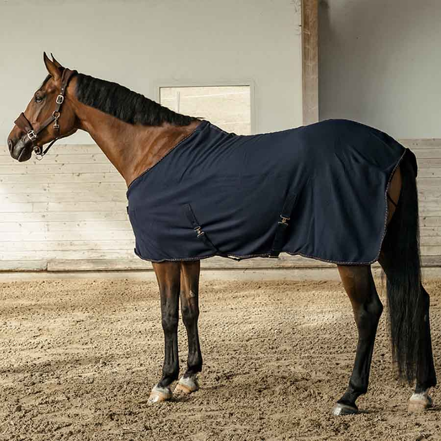 Fleece Rug HS Hug Navy Blue