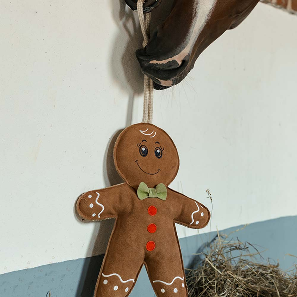 Horse Toy HS Gingerbread Man in Suede