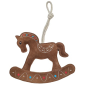 Horse Toy HS Gingerbread Horse in Suede Horse Toy HS Gingerbread Horse in Suede