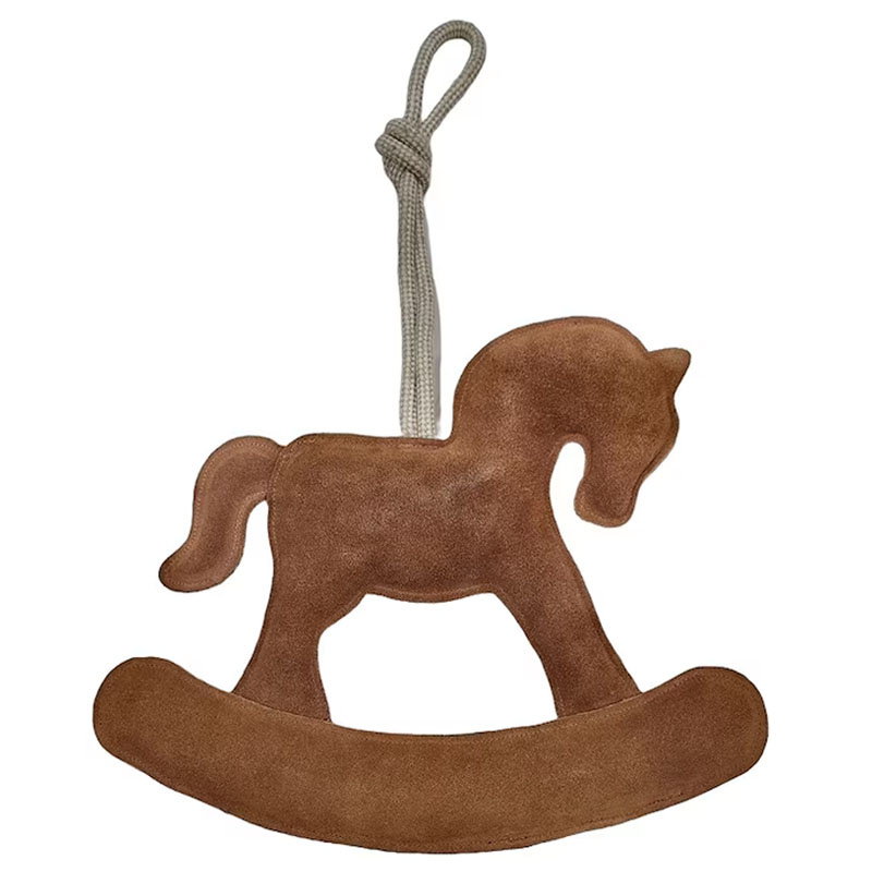 Horse Toy HS Gingerbread Horse in Suede