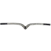 Browband HS Bit & Rhinestones Black Browband HS Bit & Rhinestones Black