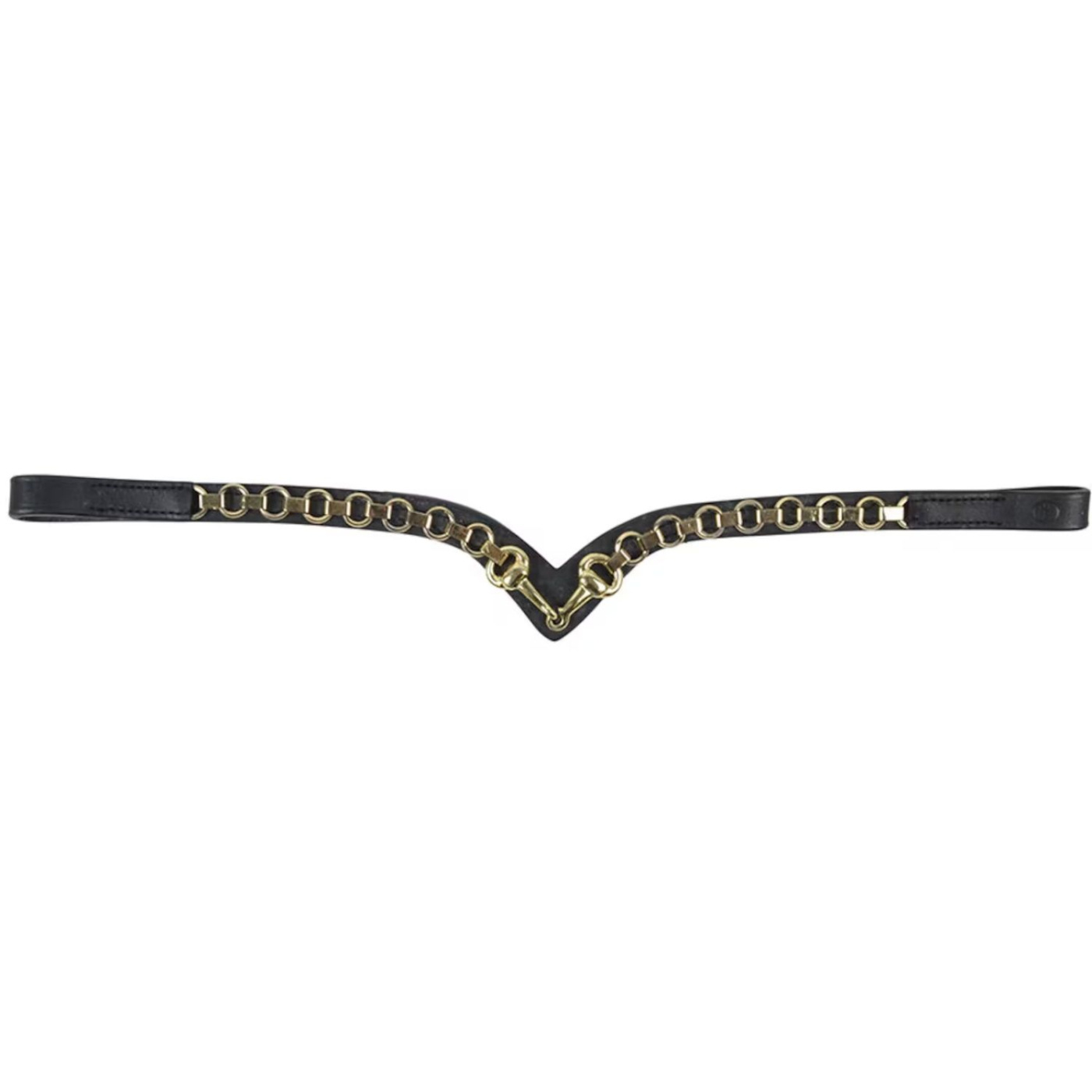 Browband HS Bit Gold Black