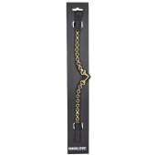 Browband HS Bit Gold Brown Browband HS Bit Gold Brown
