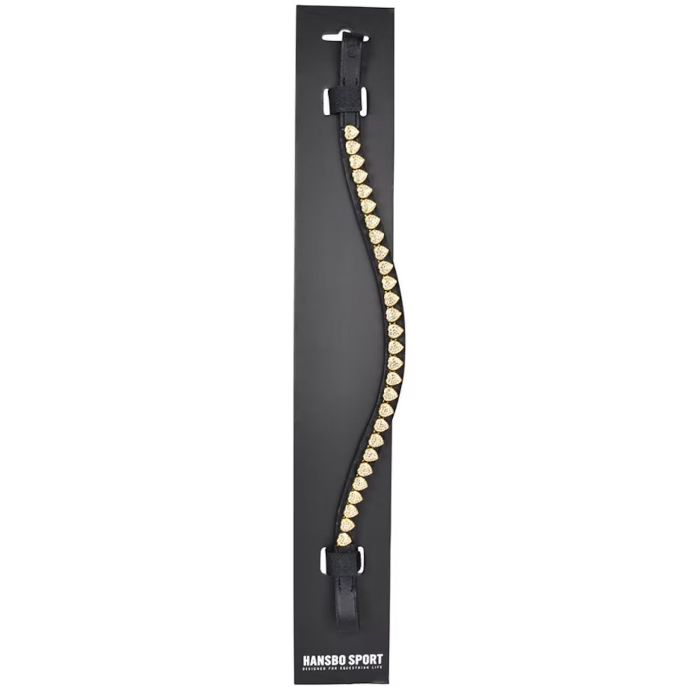 Browband HS Hearts Black