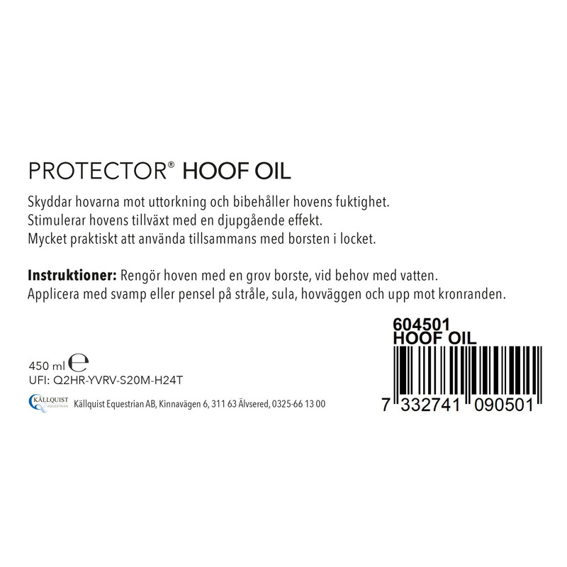 Hoof Oil with Brush 450ml