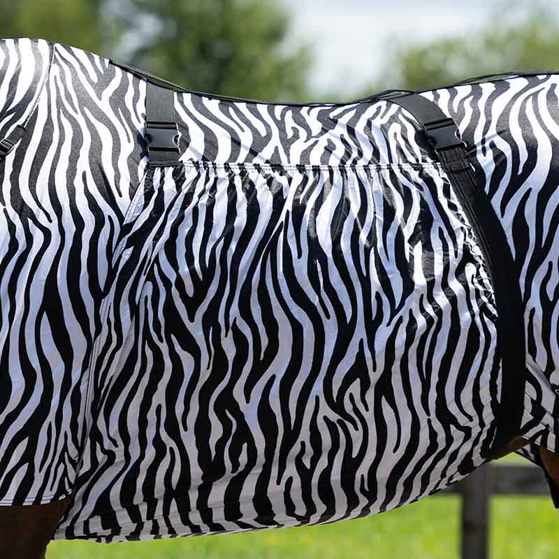 Sweetitch Rug UV-Resistant Zebra Black/White