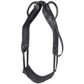 Vaulting girth Leather Black Vaulting girth Leather Black