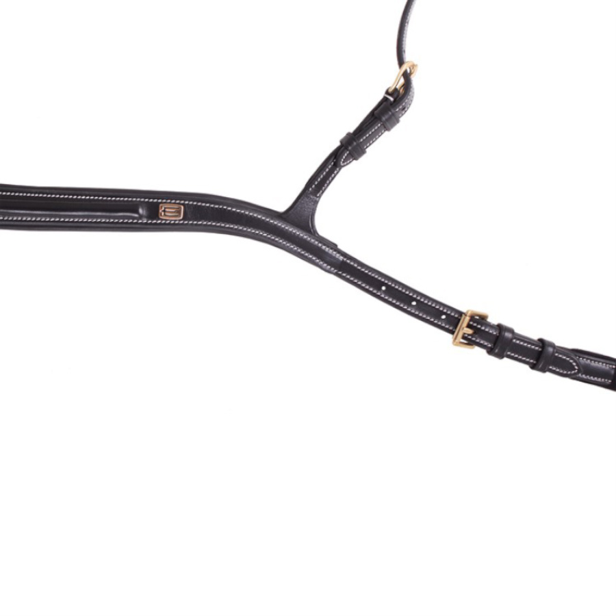 Breastplate E-logo Black/Brass