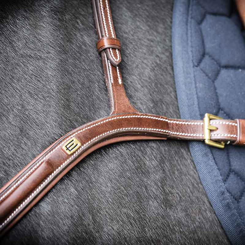 Breastplate E-logo Brown/Brass