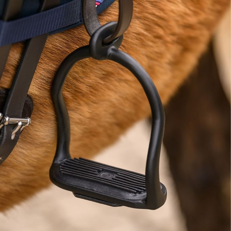 Stirrups Alu Icelandic Black