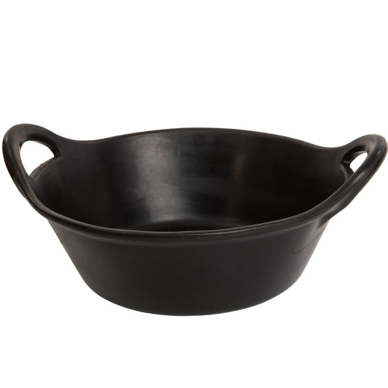 Feed bowl Rubber 11L Black