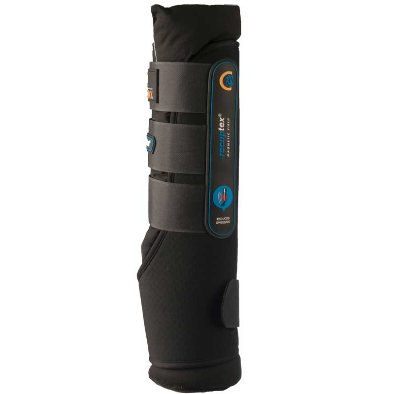 Magnetic Horse Boots Recuptex Black