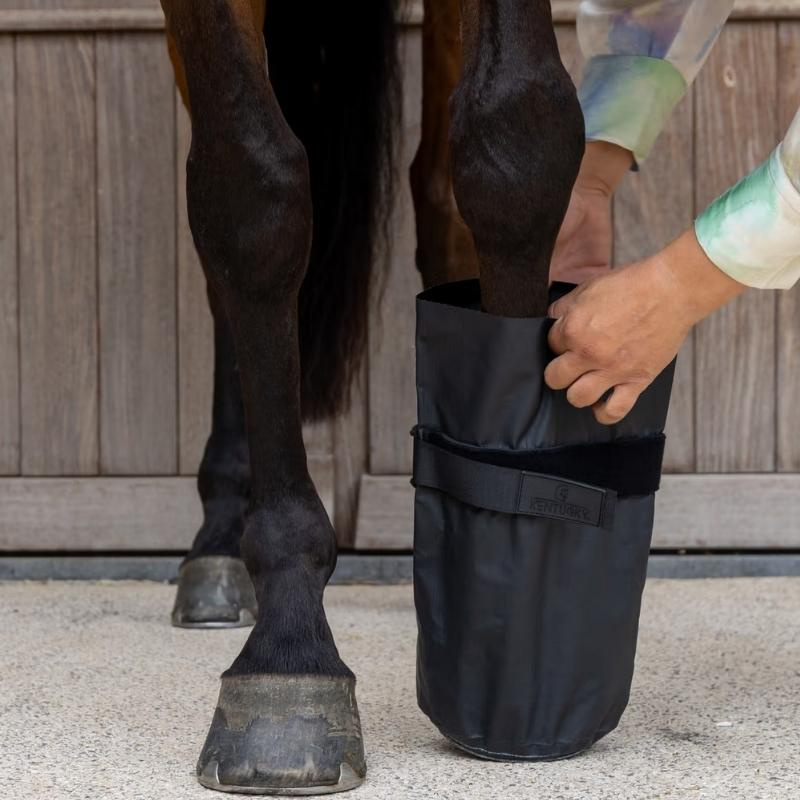 Hoof Boots Medical & Ice 2-pack Black