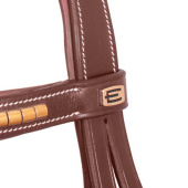 Bridle Thamar E-logo Clincher Brown/Brass Bridle Thamar E-logo Clincher Brown/Brass