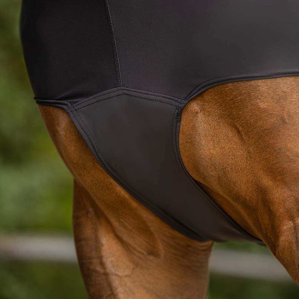 Shoulder Guard with Neck and Hood Black