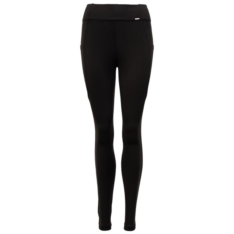 Riding Leggings Bouvardia Silicone Full Seat Black