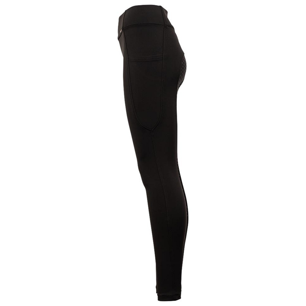 Riding Leggings Bouvardia Silicone Full Seat Black