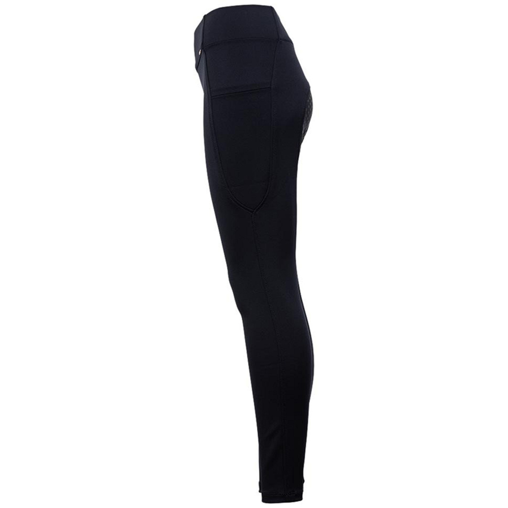Riding Tights Bouvardia Silicone Full Seat Navy Blue