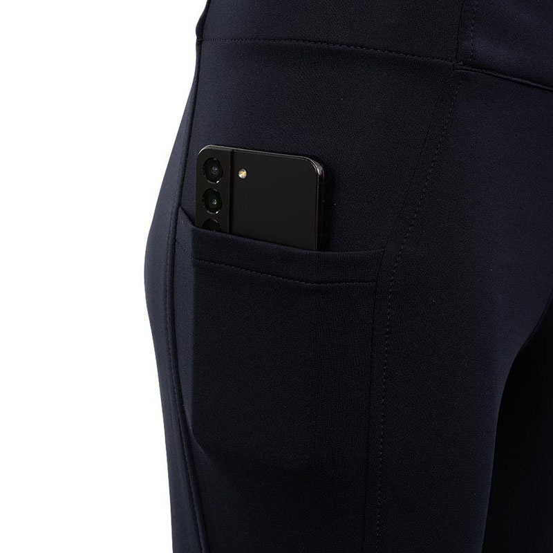 Riding Tights Bouvardia Silicone Full Seat Navy Blue