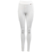 Riding Tights Bouvardia Silicone Full Seat White Riding Tights Bouvardia Silicone Full Seat White